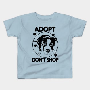 Adopt Don't Shop - For Dog Lovers Kids T-Shirt